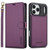 iPhone 17 Pro Max LC.IMEEKE L2 Series Detachable Magsafe PU Phone Case with Lanyard - Purple
