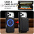 iPhone 17 Pro Max LC.IMEEKE L6 Series Zipper Card Bag MagSafe Magnetic Phone Case - Black
