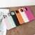 iPhone 17 Pro Max Leather Texture TPU Full Coverage Phone Case - Orange