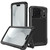 iPhone 17 Pro Max Lens Holder Metal IP54 Life Waterproof Three-proof MagSafe Phone Case - Black