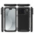 iPhone 17 Pro Max Lens Holder Metal IP54 Life Waterproof Three-proof MagSafe Phone Case - Black