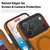 iPhone 17 Pro Max Linton MagSafe Leather Phone Case - Brown