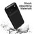 iPhone 17 Pro Max LOVE MEI Metal Shockproof Life Waterproof Dustproof Phone Case - Black