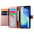 iPhone 17 Pro Max Love Zipper Lanyard Leather Phone Case - Pink