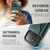 iPhone 17 Pro Max MAGKING K2 Series MagSafe RFID Card Bag Detachable Phone Case - Green