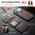 iPhone 17 Pro Max MAGKING K3 Series MagSafe RFID K3 Pro Card Bag Detachable Phone Case - Coffee