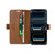 iPhone 17 Pro Max Magnetic Buckle Card Slot Leather Phone Case - Red