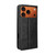 iPhone 17 Pro Max Magnetic Buckle Retro Texture Leather Phone Case - Black