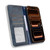 iPhone 17 Pro Max Magnetic Buckle Retro Texture Leather Phone Case - Blue