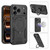 iPhone 17 Pro Max MagSafe 2 in 1 TPU Phone Case with Rotating Holder - Rose Gold