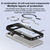 iPhone 17 Pro Max MagSafe Anti-fingerprint Highly Transparent PC Phone Case - Titanium Grey
