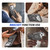 iPhone 17 Pro Max MagSafe Magnetic Shockproof Phone Case with Ring Holder - Dark Grey