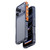 iPhone 17 Pro Max Mechanical Armor Creative Metal Frame Aluminum Alloy Phone Case - Blue