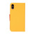 iPhone 17 Pro Max Mercury Contrast Color Splicing Leather Phone Case - Yellow