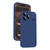 iPhone 17 Pro Max Microfiber Liquid Silicone Shockproof Phone Case - Blue
