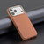 iPhone 17 Pro Max Mocome Plain Magnetic Shockproof Phone Case - Brown