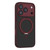 iPhone 17 Pro Max MOMAX Magsafe Magnetic Metal Rotating Holder Phone Case - Red