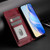 iPhone 17 Pro Max Multi-Card Slots Zipper Wallet Leather Phone Case - Dark Red