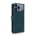 iPhone 17 Pro Max Multi-Card Wallet RFID Leather Phone Case - Green