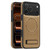 iPhone 17 Pro Max Multi-function Holder MagSafe PU Phone Case - Desert Gold