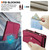 iPhone 17 Pro Max Multifunctional Wallet Detachable Leather Phone Case with Lanyard - Red
