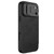 iPhone 17 Pro Max NILLKIN QIN Series Pro Sliding Camera Cover Design Leather Phone Case - Black