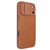 iPhone 17 Pro Max NILLKIN QIN Series Pro Sliding Camera Cover Design Leather Phone Case - Brown