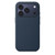 iPhone 17 Pro Max Official Lanyard Hole Liquid Silicone Phone Case - Midnight