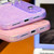 iPhone 17 Pro Max Plating Shell Texture Wristband Holder TPU Phone Case with Lens Film - White