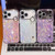iPhone 17 Pro Max Plating Wrinkled Texture Wristband Holder TPU Phone Case with Lens Film - Purple