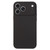 iPhone 17 Pro Max Pure Color Liquid Silicone Fine Pore Phone Case - Black