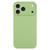 iPhone 17 Pro Max Pure Color Liquid Silicone Fine Pore Phone Case - Mint Green