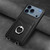 iPhone 17 Pro Max R20 Ring Card Holder Phone Case - Black