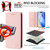 iPhone 17 Pro Max RC01 Dual-Folded Magnetic Suction RFID Leather Phone Case - Pink