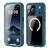 iPhone 17 Pro Max RedPepper IP68 Waterproof Triple-proof MagSafe Phone Case - Cyan + Lake Blue