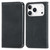 iPhone 17 Pro Max Retro Skin Feel Magnetic Flip Leather Phone Case - Black