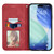 iPhone 17 Pro Max Retro Skin Feel Magnetic Flip Leather Phone Case - Red