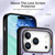 iPhone 17 Pro Max Retro Skin-feel Ring Card Wallet Phone Case - Purple