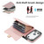 iPhone 17 Pro Max RFID Card Slot Phone Case with Long Lanyard - Rose Gold