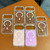 iPhone 17 Pro Max Rhinestone Dual-side IMD PC Hybrid TPU Magnetic Phone Case - Stars Transparent