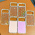 iPhone 17 Pro Max Rhinestone Dual-side IMD PC Hybrid TPU Phone Case - Glitter Light Purple