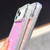 iPhone 17 Pro Max Rhinestone Dual-side IMD PC Hybrid TPU Phone Case - Glitter Light Purple
