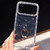 iPhone 17 Pro Max Rhinestone Ring Holder Dual-side IMD PC Hybrid TPU Phone Case - Glitter Transparent