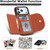 iPhone 17 Pro Max Ring Holder Card Bag Skin Feel Phone Case - Brown