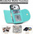 iPhone 17 Pro Max Ring Holder Card Bag Skin Feel Phone Case - Green