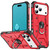iPhone 17 Pro Max Ring Holder Phone Case - Red