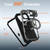 iPhone 17 Pro Max R-JUST Life Waterproof Dustproof MagSafe Magnetic Holder Phone Case - Black