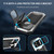 iPhone 17 Pro Max R-JUST Sliding Camera IP54 Life Waterproof Holder Phone Case - Silver