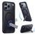 iPhone 17 Pro Max Rotating Bar Holder Magnetic MagSafe Phone Case - Black