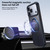 iPhone 17 Pro Max Rotating Bar Holder Magnetic MagSafe Phone Case - Blue